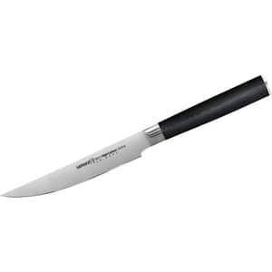 Cutit pentru friptura SAMURA MO-V SM-0031, 12cm, otel, negru