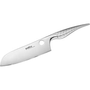 Cutit Santoku SAMURA Reptile SRP-0095, 17cm, otel, argintiu