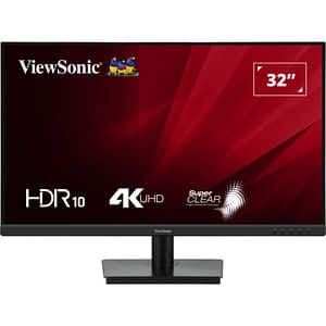 Monitor LED VA VIEWSONIC VA3208-4K-HD, 32", UHD, 60Hz, HDR10, Flicker-Free, negru