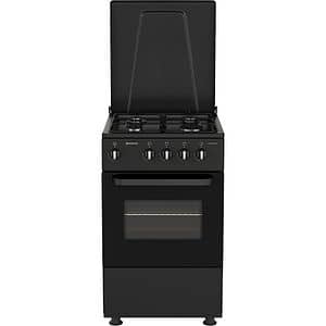 Aragaz VORTEX VAG5050BK02K, 4 arzatoare, Gaz, L 50 cm, negru