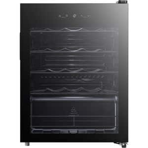 Racitor de vinuri VORTEX VWC7SBK02M, 24 sticle, H 64 cm, Clasa G, negru