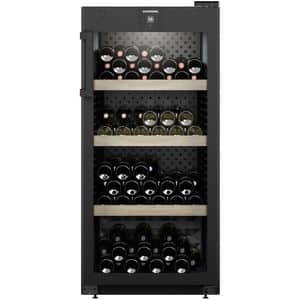 Racitor de vinuri LIEBHERR WPbl 4201 GrandCru, 141 sticle, H 128 cm, Clasa E, negru