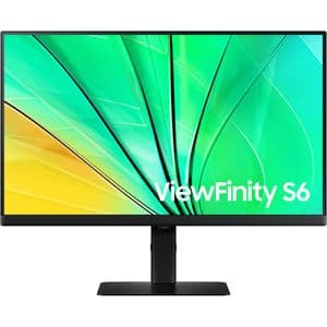 Monitor LED IPS SAMSUNG ViewFinity S6 Smart LS24D600EAUXEN, 24", QHD, 100Hz, negru