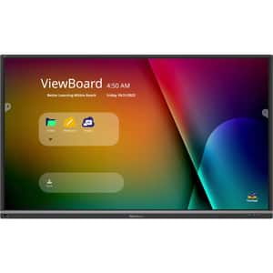 Display interactiv VIEWSONIC ViewBoard IFP8550-5, 85", Ultra HD 4K, Touch, 60 Hz, negru