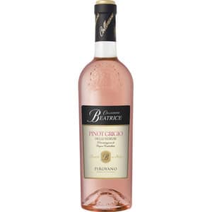 Vin rose sec Pirovano Beatrice Pinot Grigio Delle Venezie, 0.75L