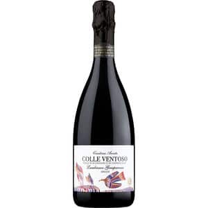 Vin spumant rosu Cantina Casali Lambrusco Colle Venteso Grasparossa Secco, 0.75L