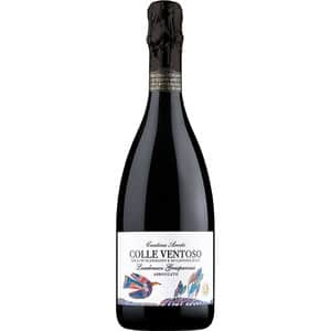 Vin spumant rosu Cantina Casali Lambrusco Colle Venteso Grasparossa Abboccato, 0.75L