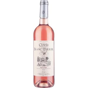 Vin rose sec Cuvee Blanc Terrier, 0.75L