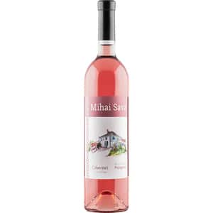 Vin rose sec Crama Mihai Sava Cabernet, 0.75L