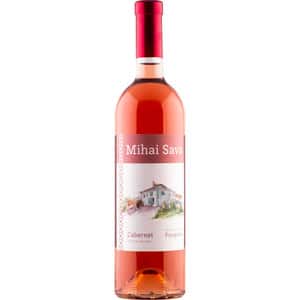Vin rose sec Crama Mihai Sava Cabernet Sauvignon, 0.75L