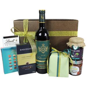 Cos cadou LUXURY BASKETS Clarendelle Rouge 8CR