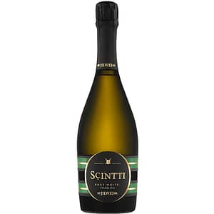 Vin spumant alb Scintti Brut, 0.75L