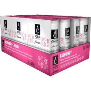 Apa minerala AQUA CARPATICA Zmeura bax 0.33L x 24 doze