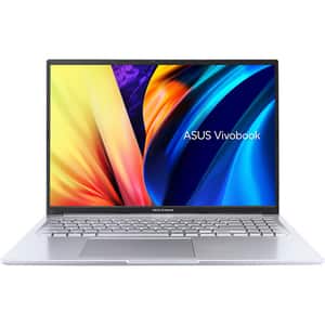 Laptop ASUS Vivobook 16 D1603QA-MB259, AMD Ryzen 5 5600H pana la 4.2GHz, 15.6" WUXGA, 8GB, SSD 512 GB, AMD Radeon Graphics, Free DOS, argintiu
