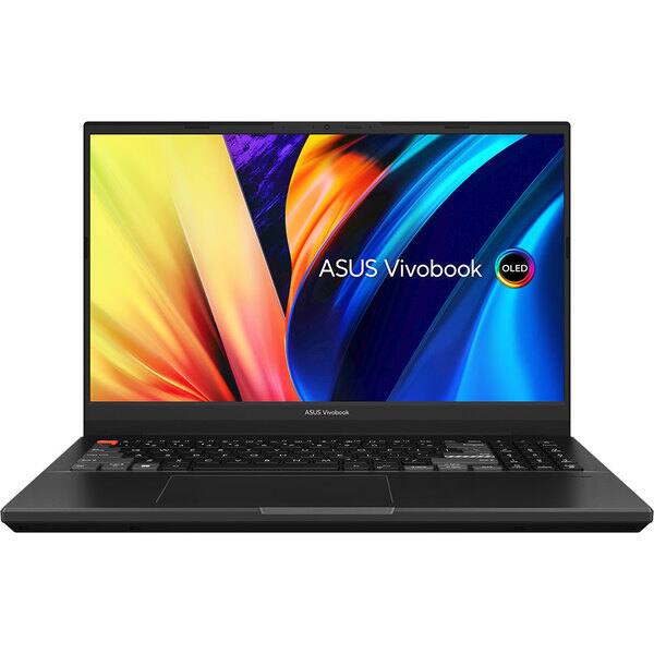 Laptop ASUS Vivobook PRO 15X OLED M6501RM-MA071X, AMD Ryzen 9 6900HX pana la 4.7GHz, 15.6" 2.8K, 32GB, SSD 1TB, NVIDIA GeForce RTX 3060, Windows 11 Pro, negru