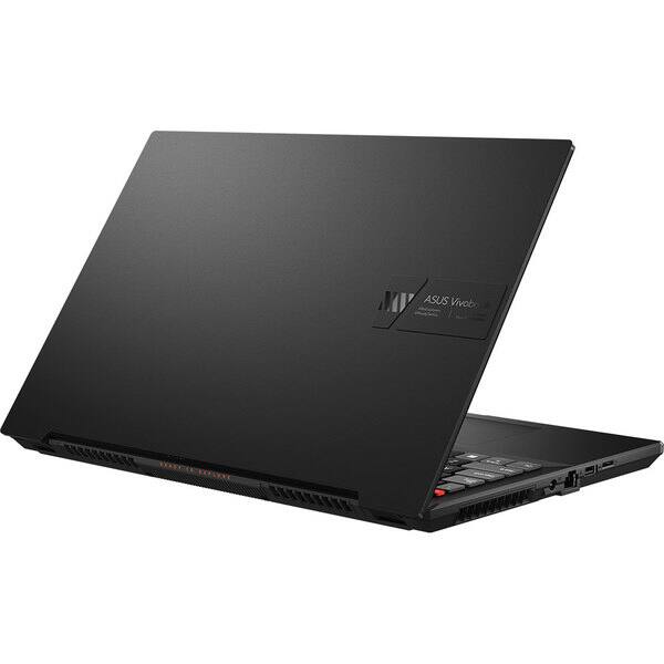 Laptop ASUS Vivobook PRO 15X M6501RR-LP014X, AMD Ryzen 7 6800H pana la 4.7GHz, 15.6" FHD, 32GB, SSD 512 GB, NVIDIA GeForce RTX 3070, Windows 11 Pro, negru
