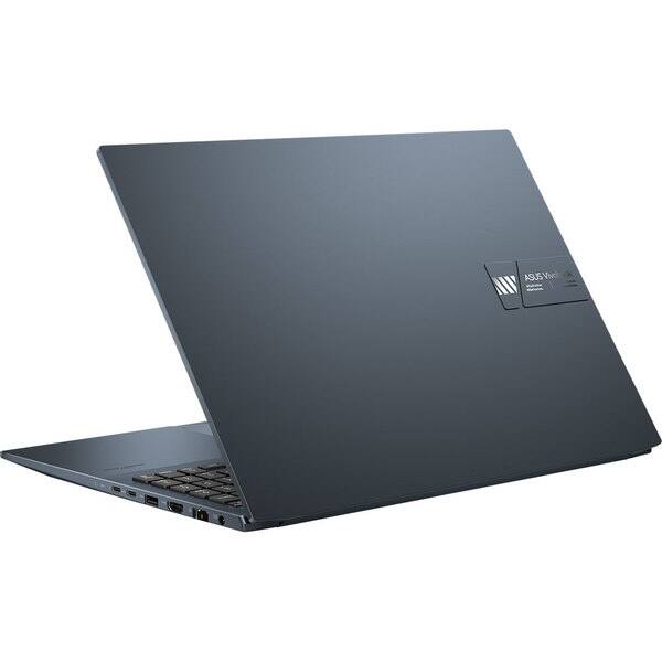 Laptop ASUS Vivobook Pro 16 K6602ZE-N1063, Intel Core i7-12650H pana la 4.7GHz, 16" WUXGA, 16GB, SSD 1TB, NVIDIA GeForce RTX 3050 Ti, Free Dos, Quiet Blue