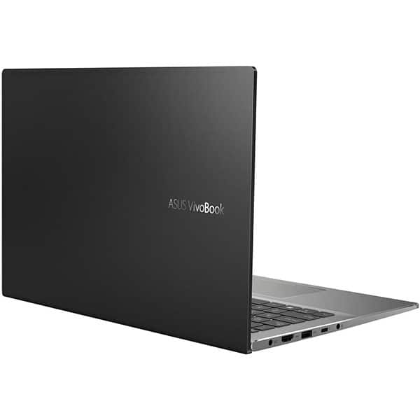 Laptop ASUS VivoBook S14 S433EA-EB030, Intel Core i5-1135G7 pana la 4.2GHz, 14" Full HD, 8GB, SSD 512GB, Intel Iris Xe Graphics, Free Dos, negru