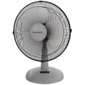 Ventilator de birou SINGER DF- 40, 40 cm, 3 viteze, 50W, gri