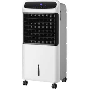 Racitor de aer STUDIO CASA Fresh Air 600, 3 trepte de viteze, 200W, Umidificare, Purificare, Incalzire, alb