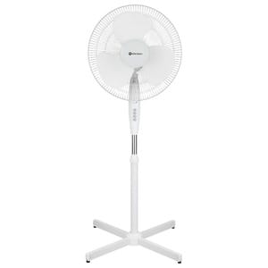 Ventilator cu picior ROHNSON R824, 3 viteze, 45W, alb