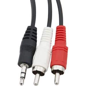 Cablu audio Jack 3.5mm - RCA VORTEX VO2830, 3m, negru