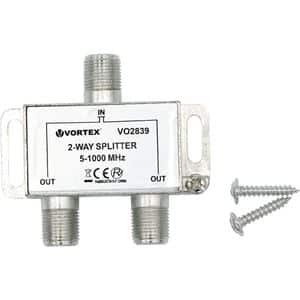 Spliter CATV VORTEX VO2839, 2 canele, Tip-F