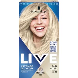 Vopsea de par SCHWARZKOPF Live Intense Gel Colour, 10.21 Baby Blonde, 142.5ml