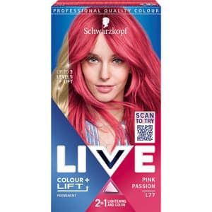 Vopsea de par SCHWARZKOPF Live Color Lift, L77 Pink Passion, 142.5ml