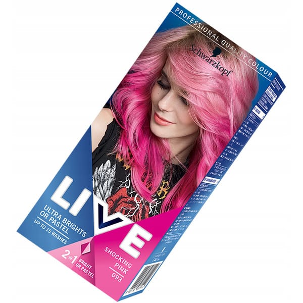 Vopsea de par SCHWARZKOPF Live Color Ultra Brights, 93 Pink, 80ml