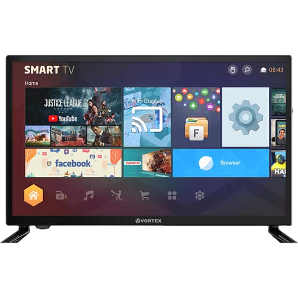 Televizor LED Smart VORTEX V24TPHDE1S, HD, 61cm