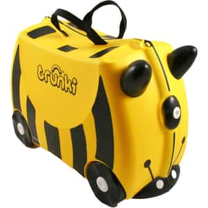 Troler copii TRUNKI Bernard Bondarul, 46 cm, galben