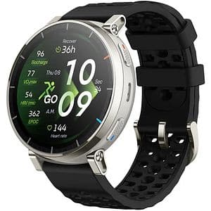 Smartwatch AMAZFIT Active 3 Premium, Android/iOS, negru