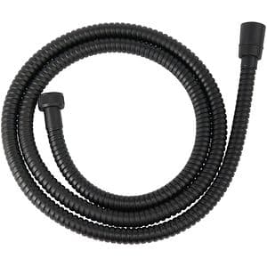 Furtun de dus FERRO W33, 1.5m, negru mat