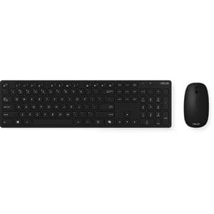Kit tastatura si mouse wireless ASUS W5000, USB, negru