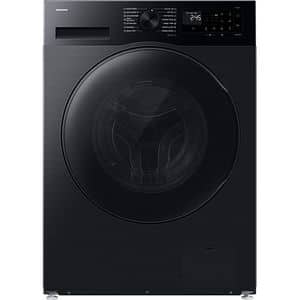 Masina de spalat rufe frontala cu uscator SAMSUNG WD90HG5U34BBLE, AI EcoBubble, 9/6 kg, 1400rpm, Clasa A/D, negru