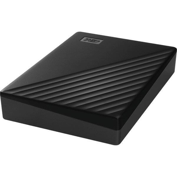 Hard Disk extern WD My Passport WDBPKJ0050BB, 5TB, USB 3.2, negru