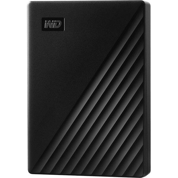 Hard Disk extern WD My Passport WDBPKJ0050BB, 5TB, USB 3.2, negru