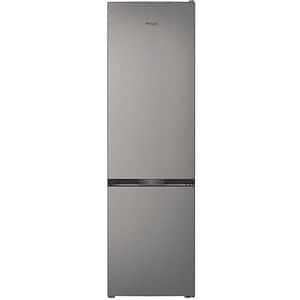 Combina frigorifica WHIRLPOOL WHK 22413 X6EA1, No Frost, 6th Sense, 415 l, H 203.5 cm, Clasa C, argintiu