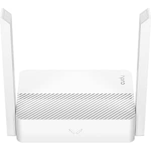 Router Wireless Gigabit CUDY WR1200E AC1200, Wi-Fi 5, Dual-Band 300 + 867 Mbps, alb