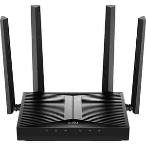 Router Wireless Gigabit CUDY WR3600 BE3600, Wi-Fi 7, Dual-Band 688 + 2882 Mbps, negru