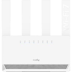 Router Wireless Gigabit CUDY WR3600E BE3600, Wi-Fi 7, Dual-Band 688 + 2882 Mbps, alb