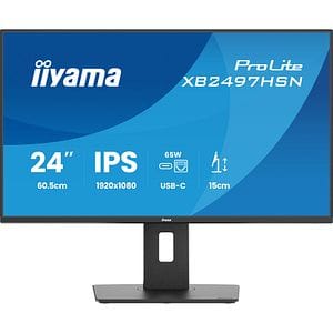 Monitor LED IPS IIYAMA ProLite XB2497HSN-B1, 23.8", Full HD, 100Hz, negru