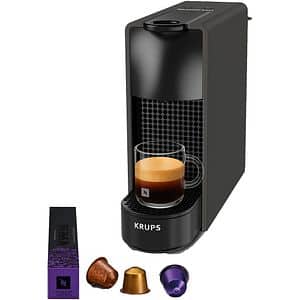 Espressor capsule NESPRESSO Essenza Mini XN110NF0, 0.6l, 1300W, 19 bar, gri-negru