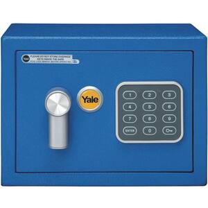 Seif electronic mini YALE YSV/170/DB1/B, otel, albastru