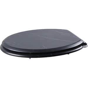 Capac WC GOODHOME Pilica YMD328UK14, inchidere lenta, duroplast, negru