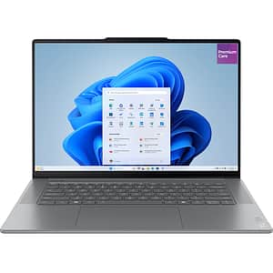 Laptop LENOVO Yoga Slim 7 15ILL9, Intel Core Ultra 7 258V pana la 4.8GHz, 15.3" 2.8K Touch, 32GB SSD 1TB, Intel Arc Graphics, Windows 11 Home, Luna Grey