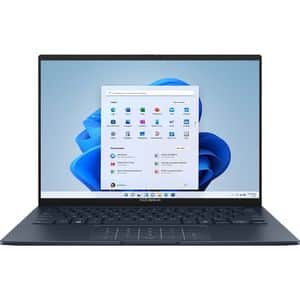 Laptop ASUS Zenbook 14 OLED UX3405CA-PZ314X, Intel Core Ultra 9 285H pana la 5.4GHz, 14" 3K Touch, 32GB, SSD 1TB, Intel Arc Graphics, Windows 11 Pro, Ponder Blue
