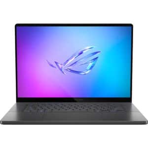 Laptop Gaming ASUS ROG Zephyrus G16 GA605WV-QR090, AMD Ryzen AI 9 HX 370 pana la 5.1GHz, 16" 2.5K, 32GB, SSD 1TB, NVIDIA GeForce RTX 4060 8GB, Free Dos, Eclipse Gray