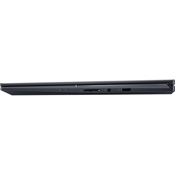 Laptop ASUS Zenbook Pro 16X OLED UX7602ZM-ME022X, IntelCorei7-12700H pana la 4.7GHz, 16" 4K UHD Touch, 16GB, SSD 1TB, NVIDIAGeForceRTX3060 6GB, Windows 11 Pro, negru